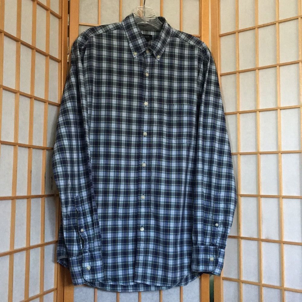 J Crew Tartan Plaid Buttondown